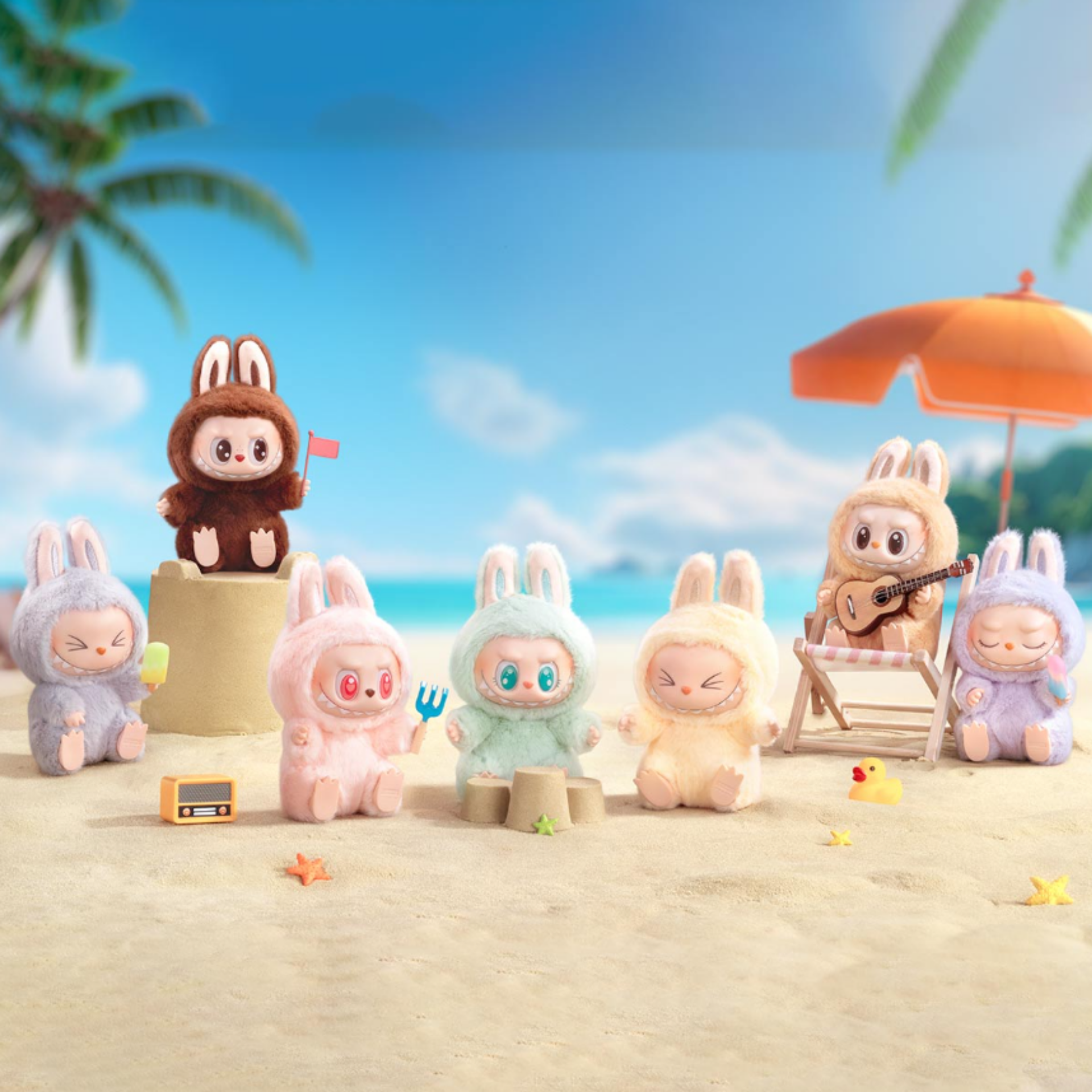 LABUBU THE MONSTERS Have A Seat ぬいぐるみ THE MONSTERS-LABUBU Have a Seat Vinyl Peluş Süpriz Kutu – Figuzi